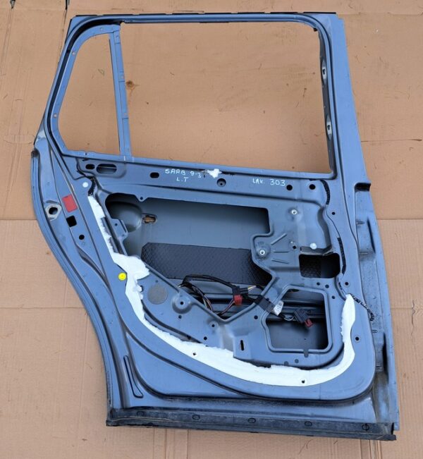SAAB 9-3 II LIFT KOMBI DRZWI GOŁE LEWY TYŁ LAK.303 - obrazek 3