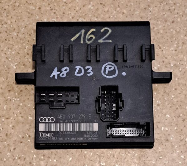 AUDI A8 D3 MODUŁ ŚWIATEŁ 4E0907279E - obrazek 4
