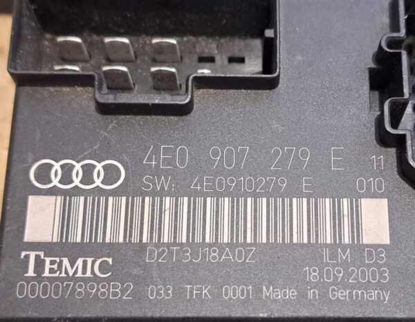 AUDI A8 D3 MODUŁ ŚWIATEŁ 4E0907279E - obrazek 5