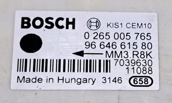 CITROEN PEUGEOT CZUJNIK PRZYSPIESZENIA ESP 9664661580 - obrazek 5