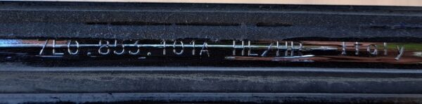 VW T5 LISTWA OZDOBNA CHROM KLAPY TYŁ 7E0853101A - obrazek 5