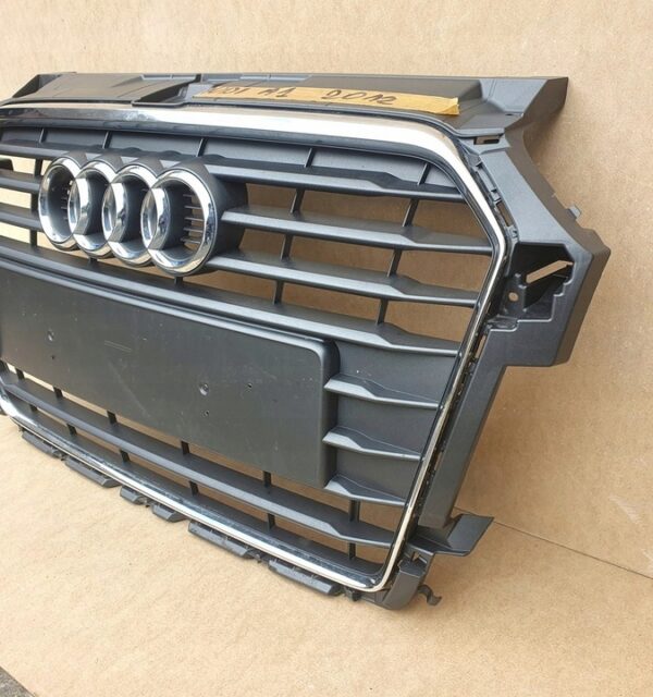 AUDI A1 LIFT 2014-2018 ATRAPA GRILL CHROM 8XA853651B - obrazek 5