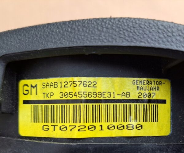SAAB 9-3 II LIFT 2.0T AIRBAG PODUSZKA POWIETRZNA KIEROWCY 12757622 - obrazek 5