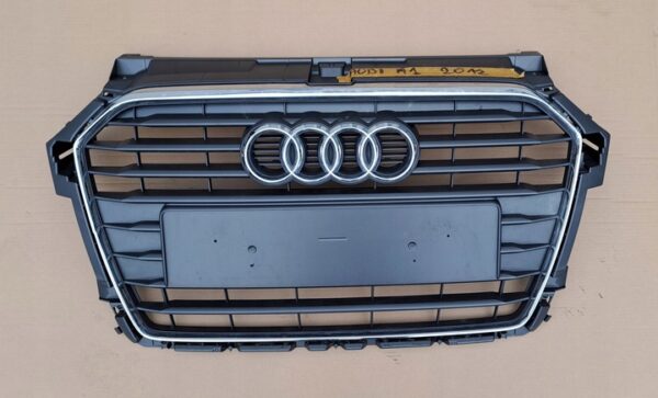 AUDI A1 LIFT 2014-2018 ATRAPA GRILL CHROM 8XA853651B - obrazek 6