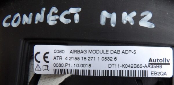 FORD TRANSIT CONNECT MK2 PODUSZKA POWIETRZNA KIEROWCY DT11-K042B85-AA - obrazek 6