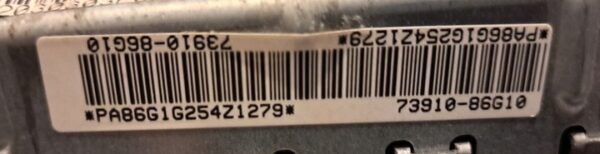 SUZUKI IGNIS 2003-2008r AIRBAG KIEROWCY 48150-86G00, PASAŻERA - 73910-86G10 - obrazek 10